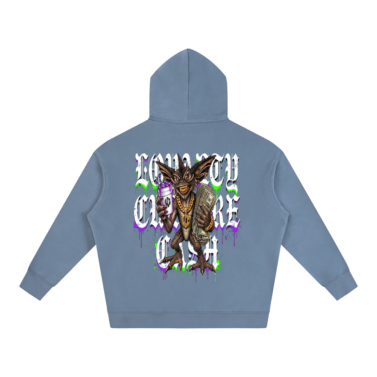 GREMLINS Oversize Fleeced Hoodie