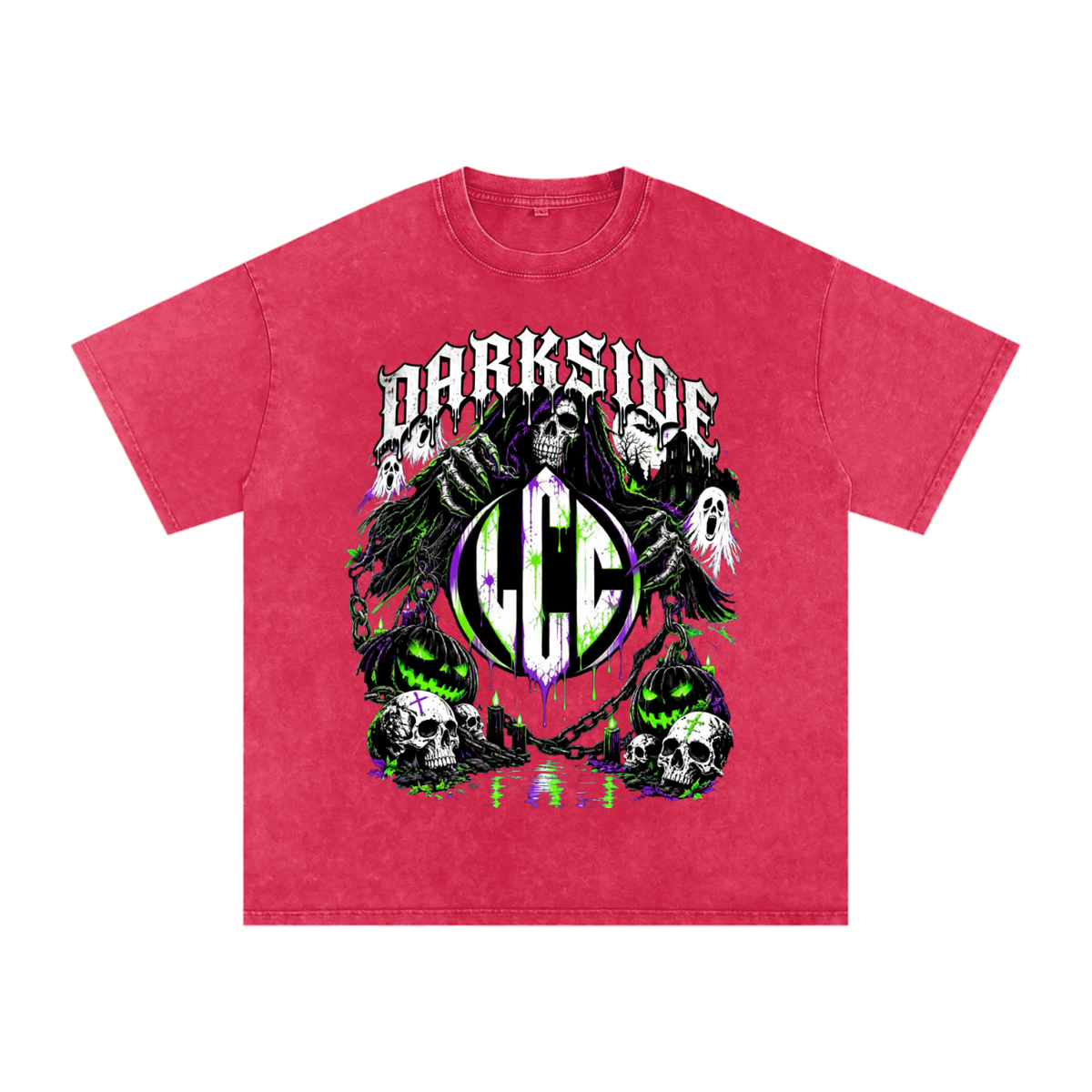 DARKSIDE Snow Washed Oversized T-Shirt