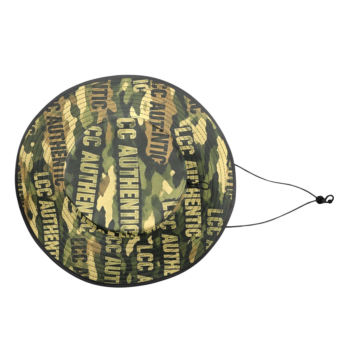 LCC CAMOUFLAGE Wide Brim Bucket Hat
