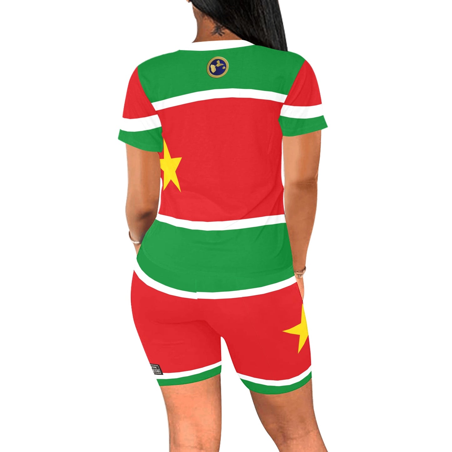 GUADELOUPE Women's Short Yoga Set