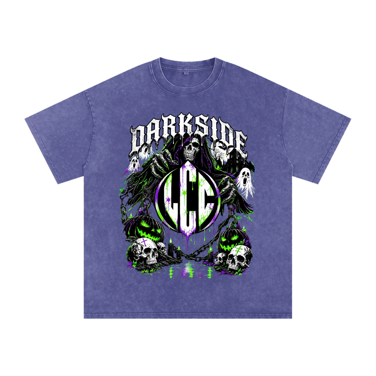 DARKSIDE Snow Washed Oversized T-Shirt