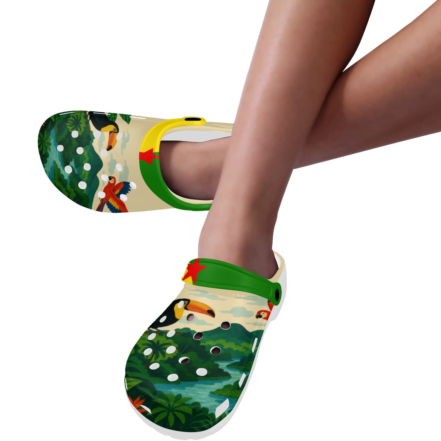 GUYANE PAYSAGE Clogs for Adults