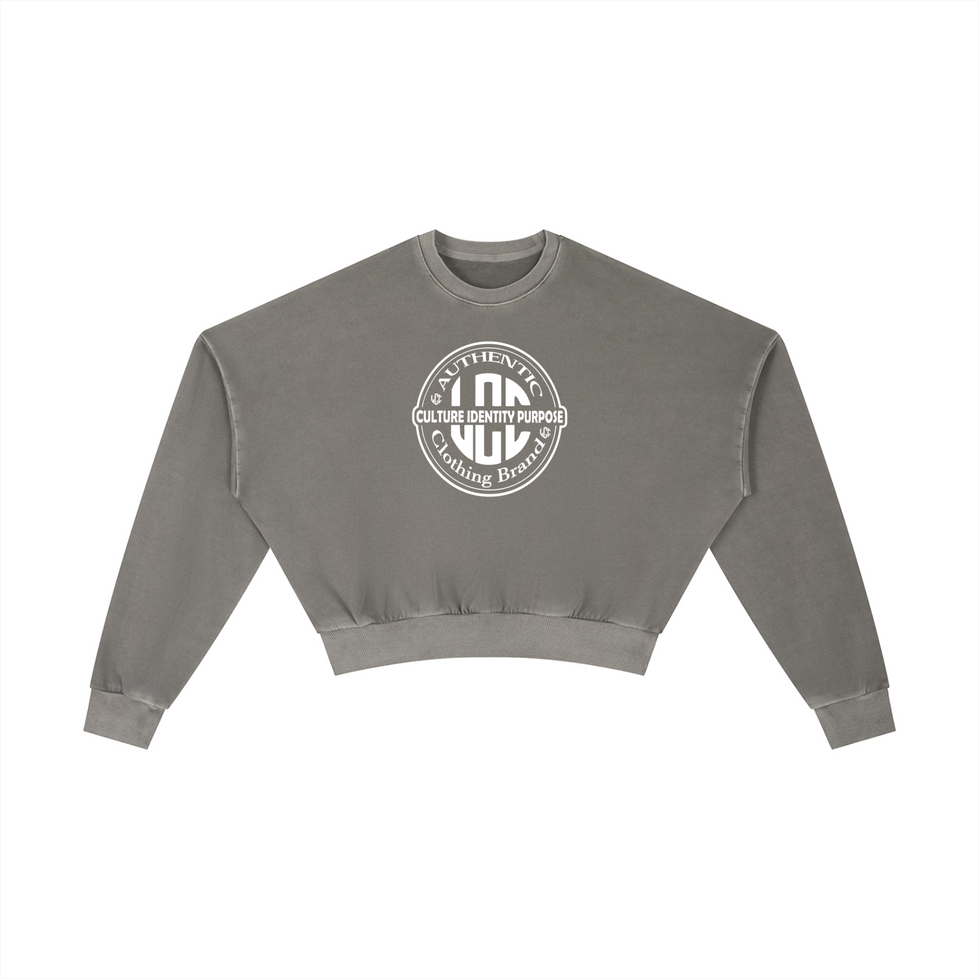 LCC AUTHENTIC Vintage Washed Cropped Sweatshirt