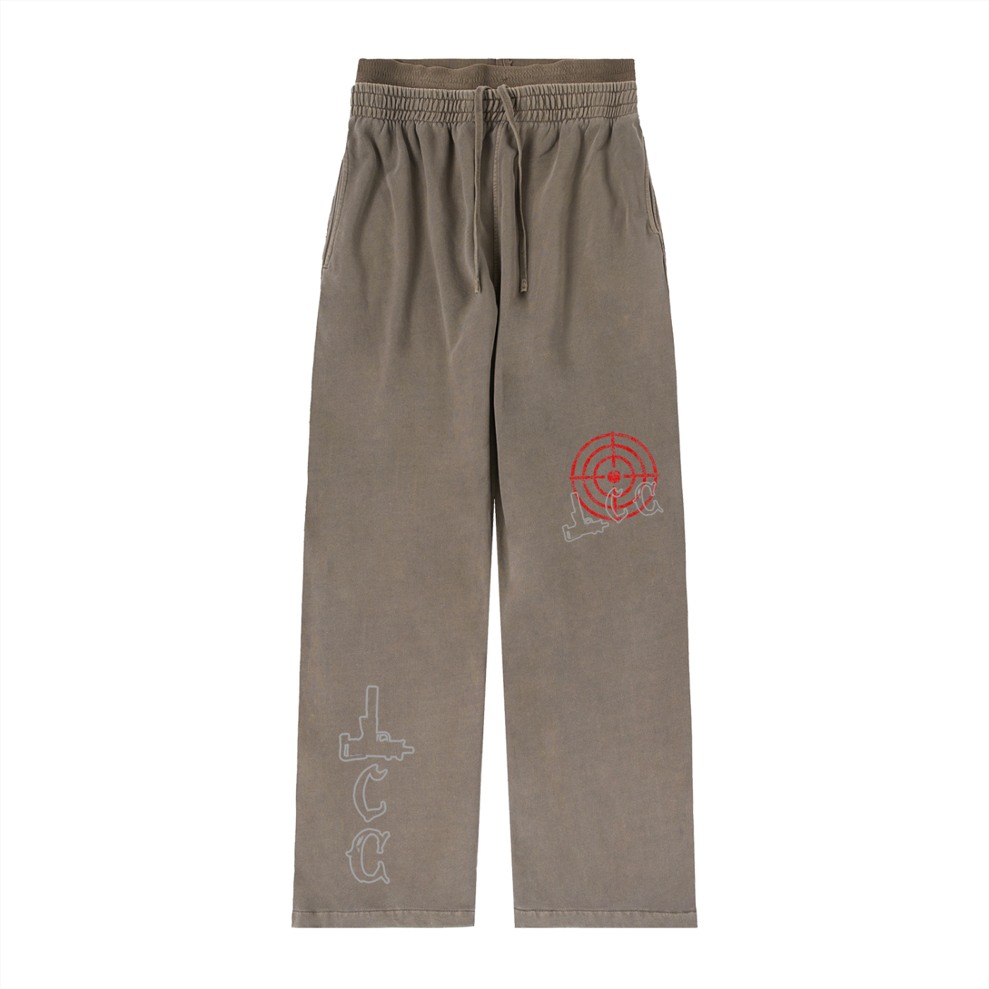 LCC TARGET Vintage Washed Waist Pants