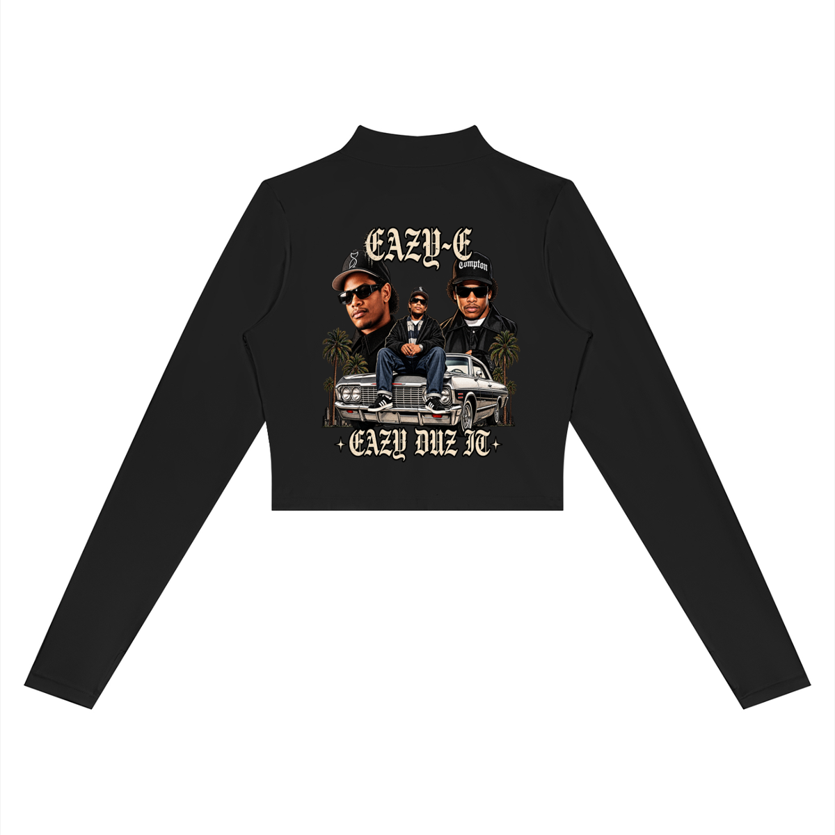 EAZY-E Crop Yoga Sports Jacket