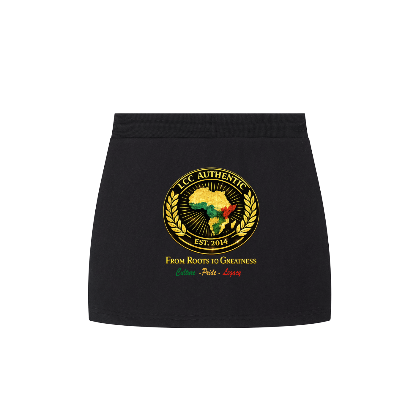 AFRICAN PRIDE Essential Drawstring Skirt