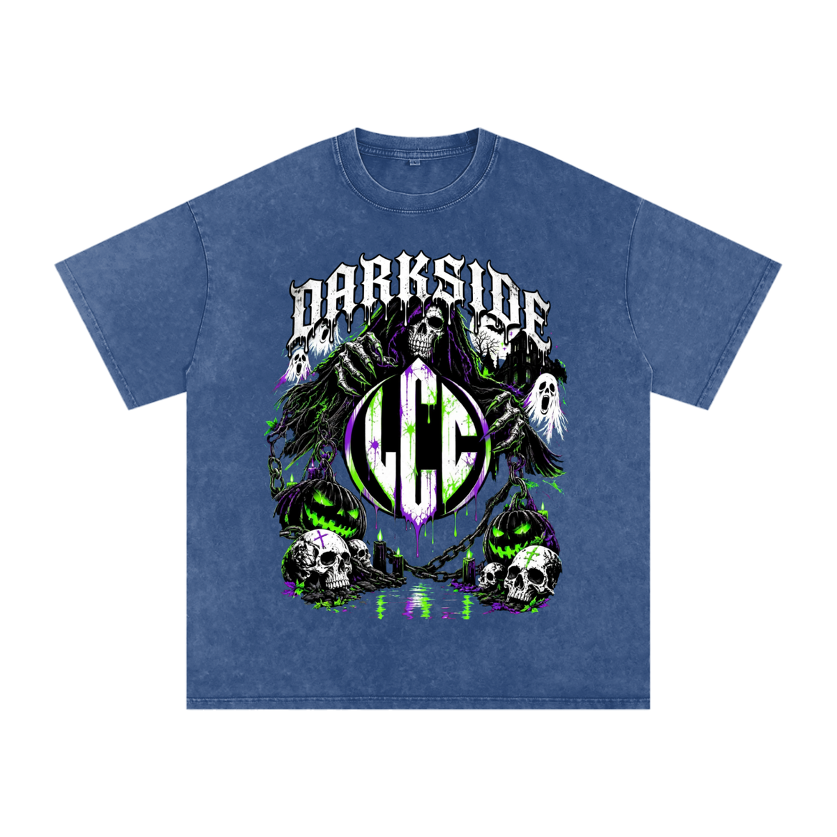 DARKSIDE Snow Washed Oversized T-Shirt