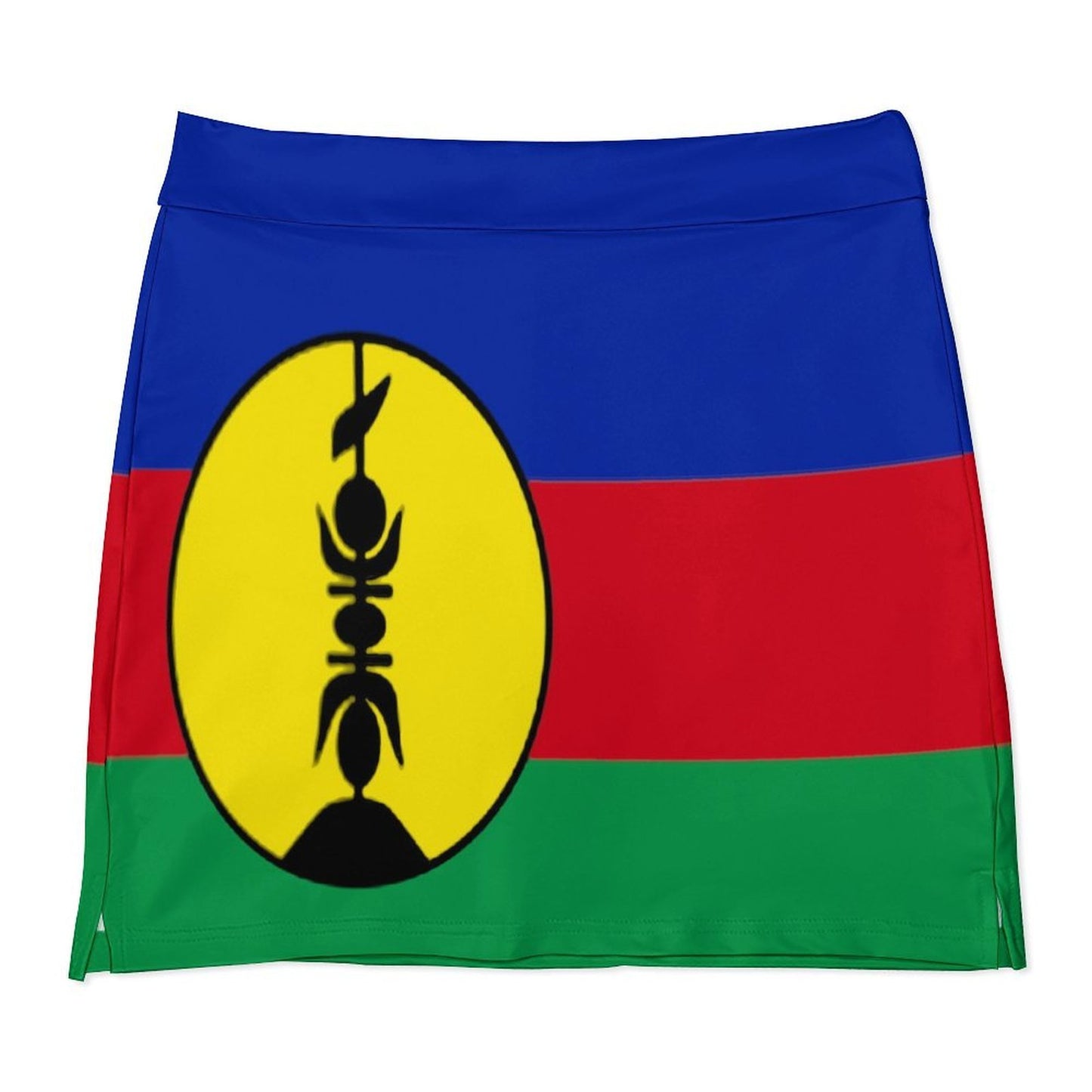 NOUVELLE CALEDONIE Anti-Emptied A-Line Skirt with Pocket