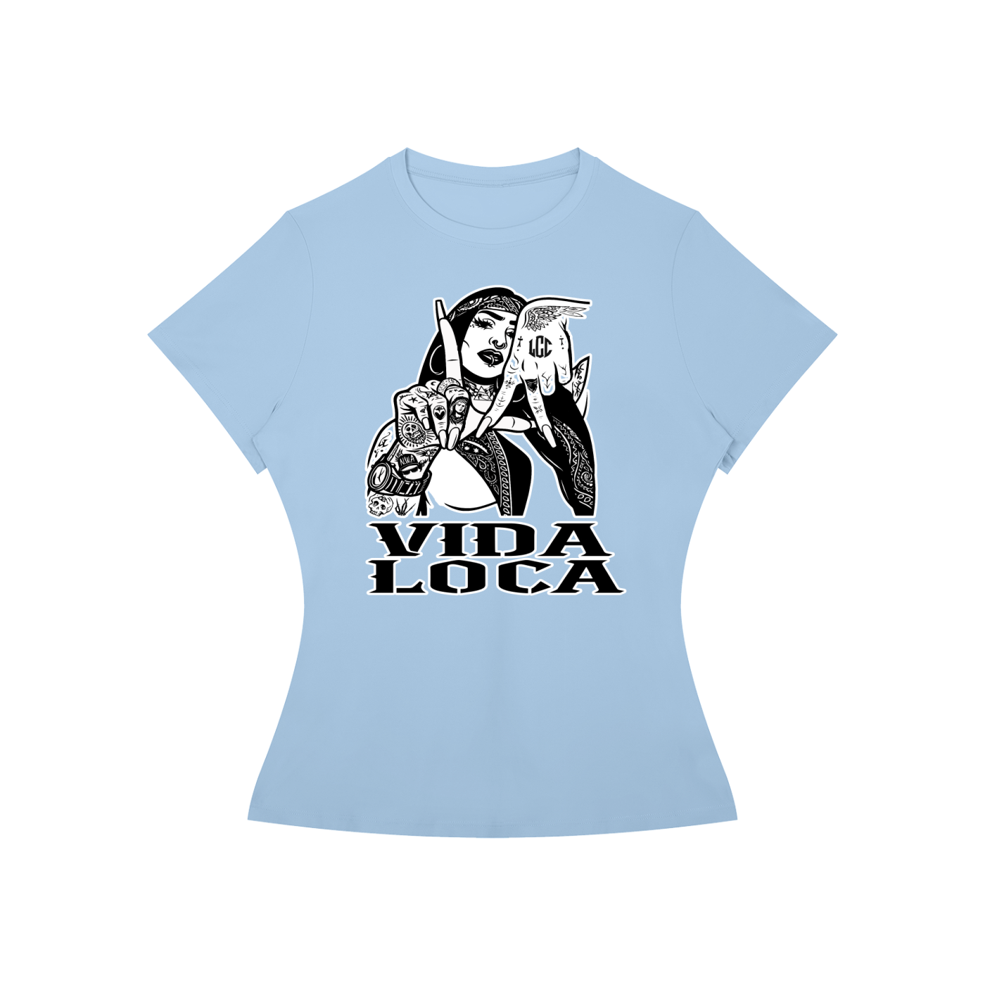 LA VIDA LOCA Women’s Slim Fit T-Shirt