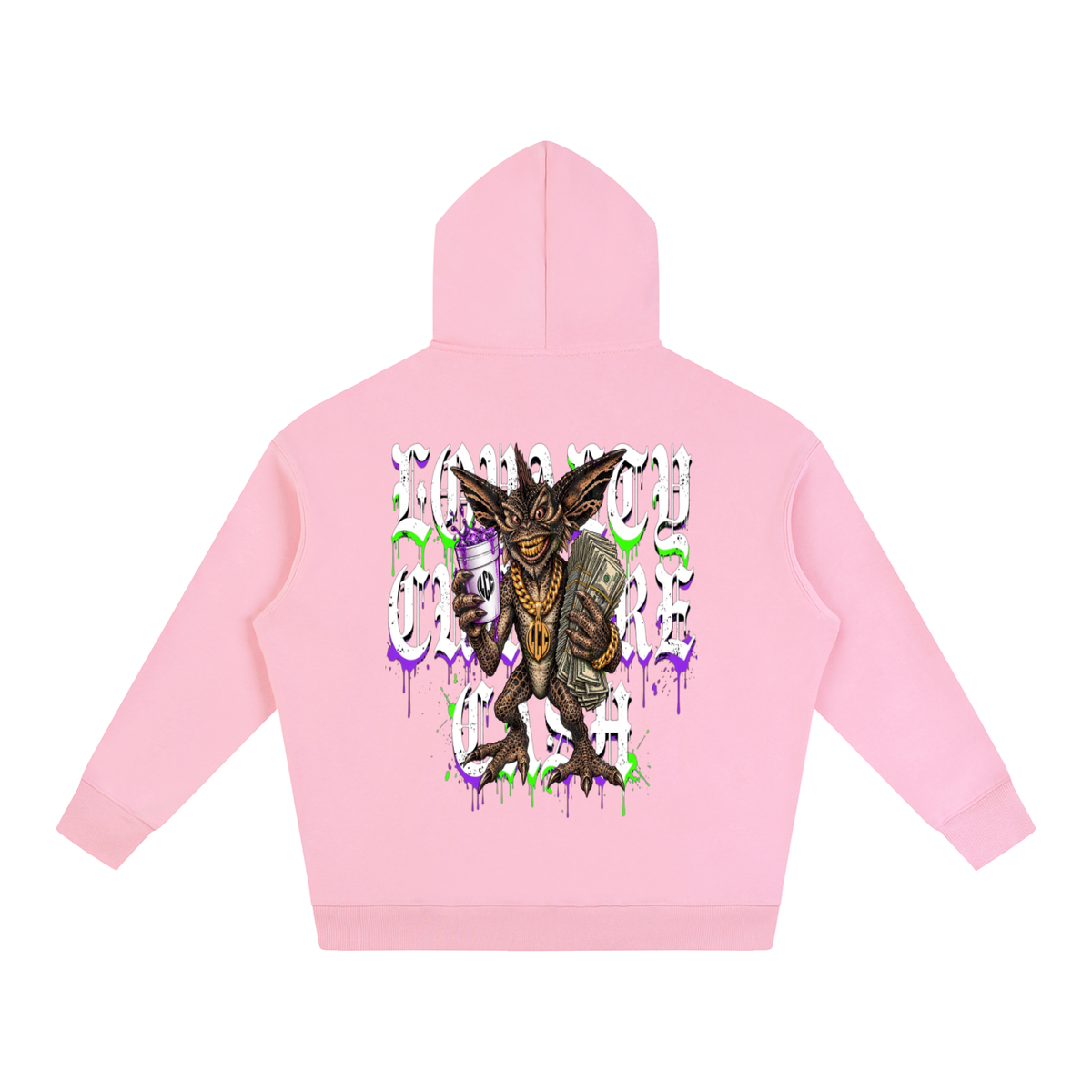 GREMLINS Oversize Fleeced Hoodie