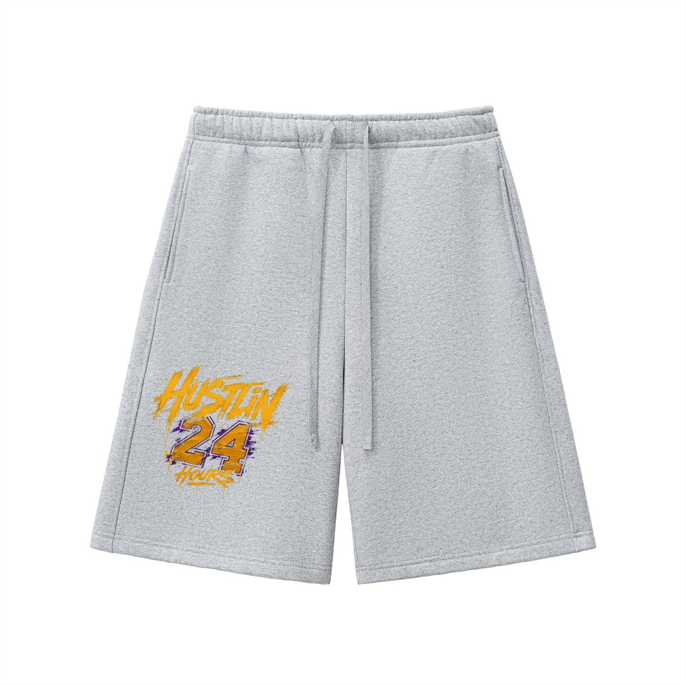HUSTLIN 24 HOURS Heavyweight  Shorts