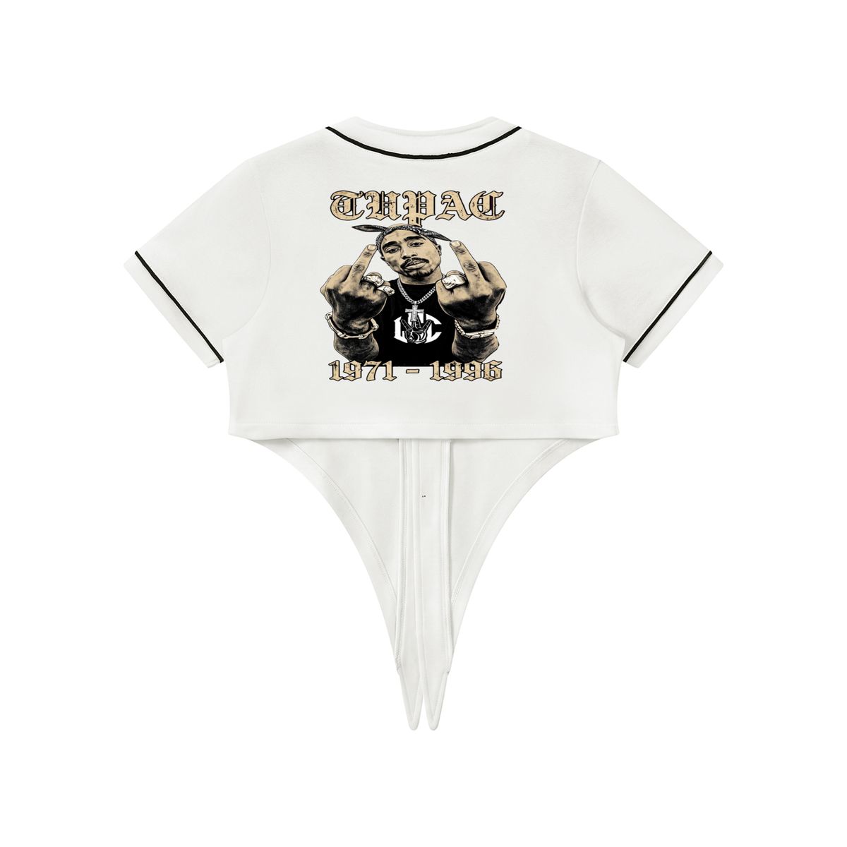 TUPAC Piping Baseball Jersey
