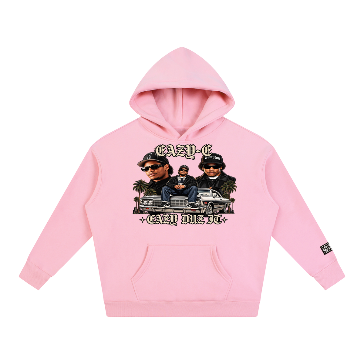 EAZY-E Oversize Fleeced Hoodie