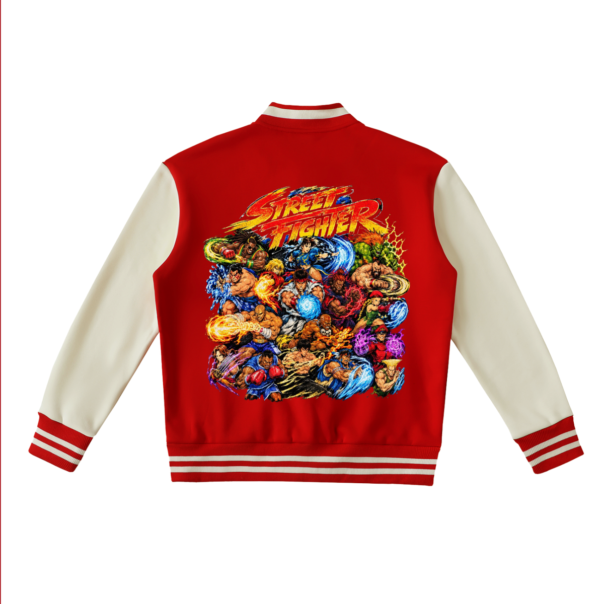 Street Fighter Varsity Jacket