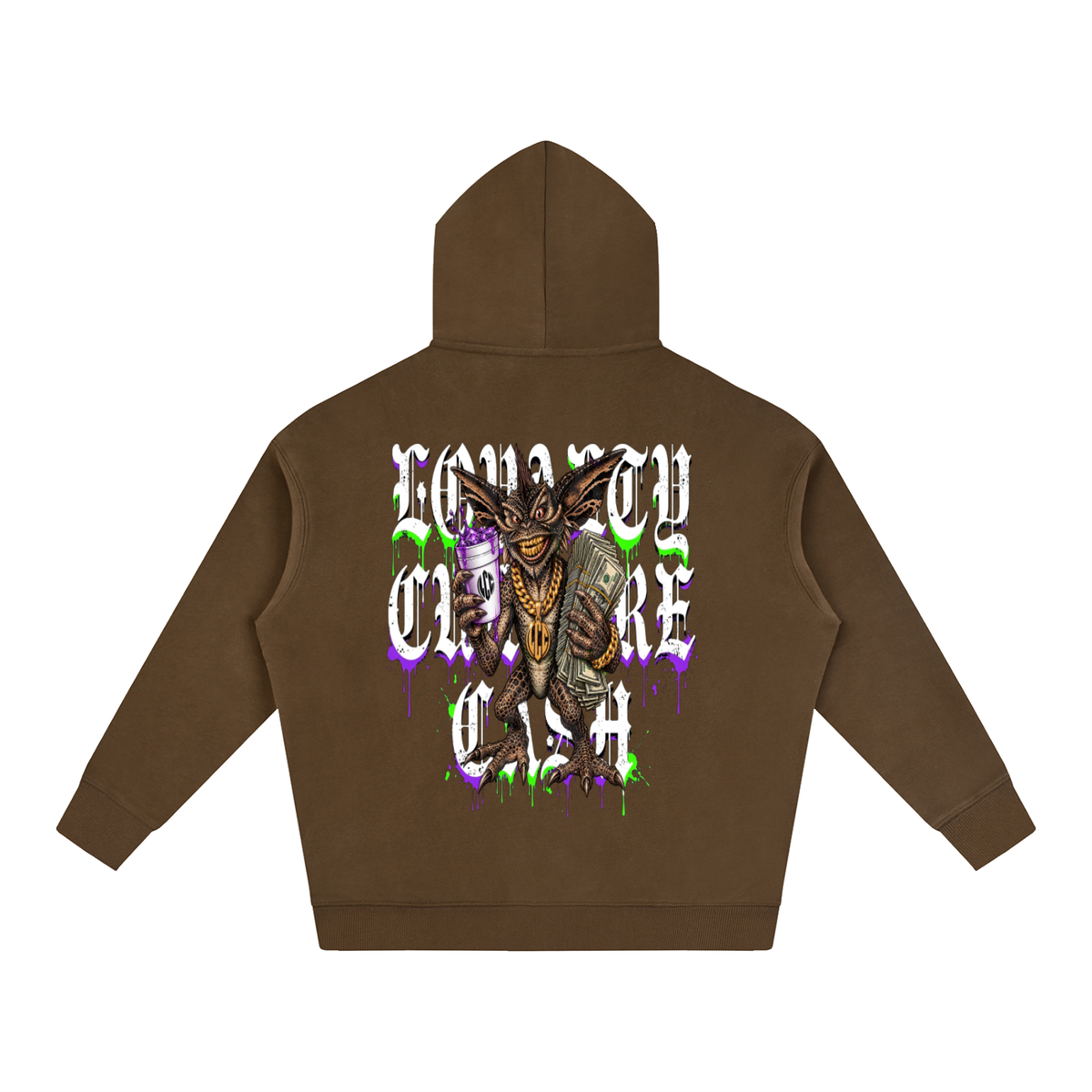 GREMLINS Oversize Fleeced Hoodie