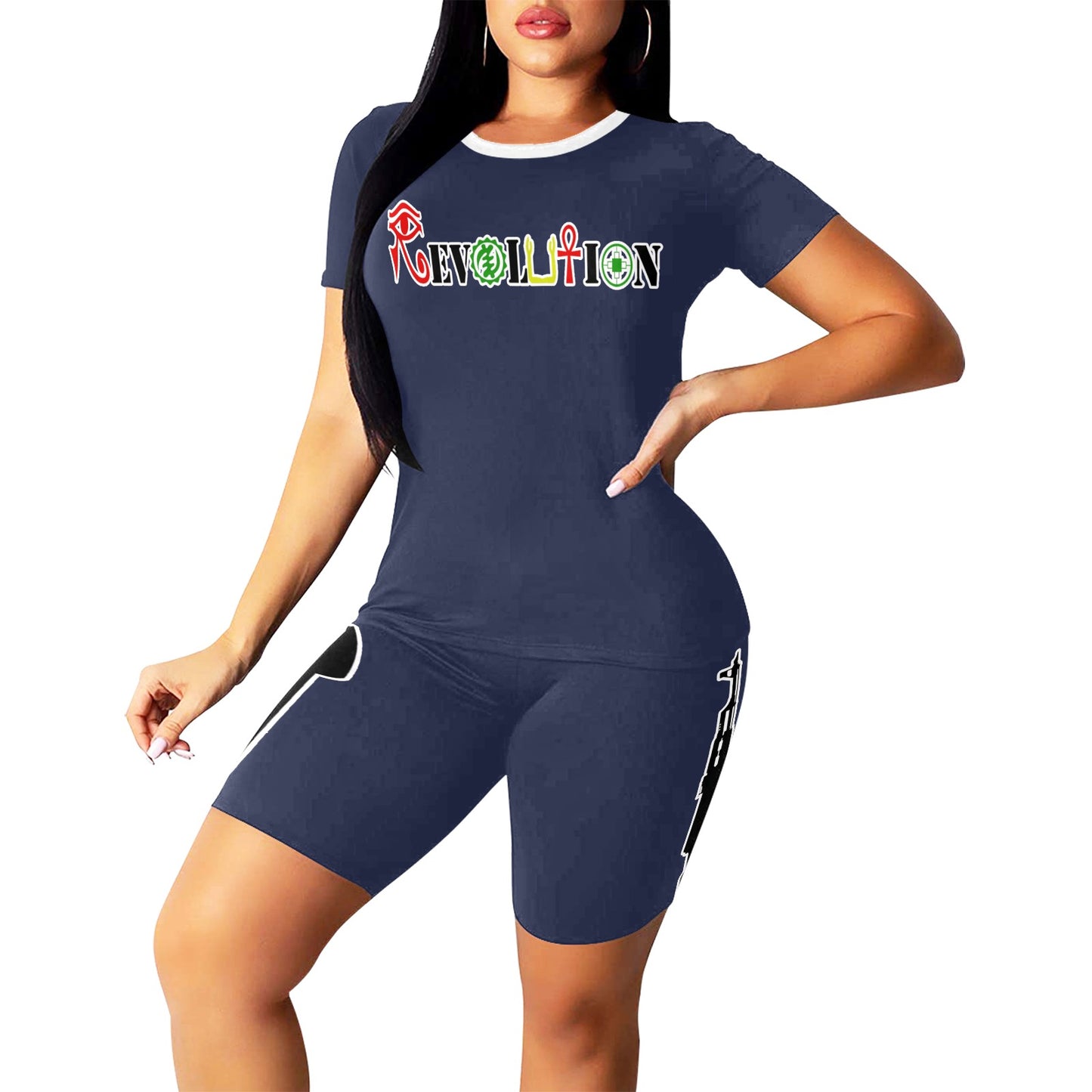 REVOLUTION Women's Short Yoga Set