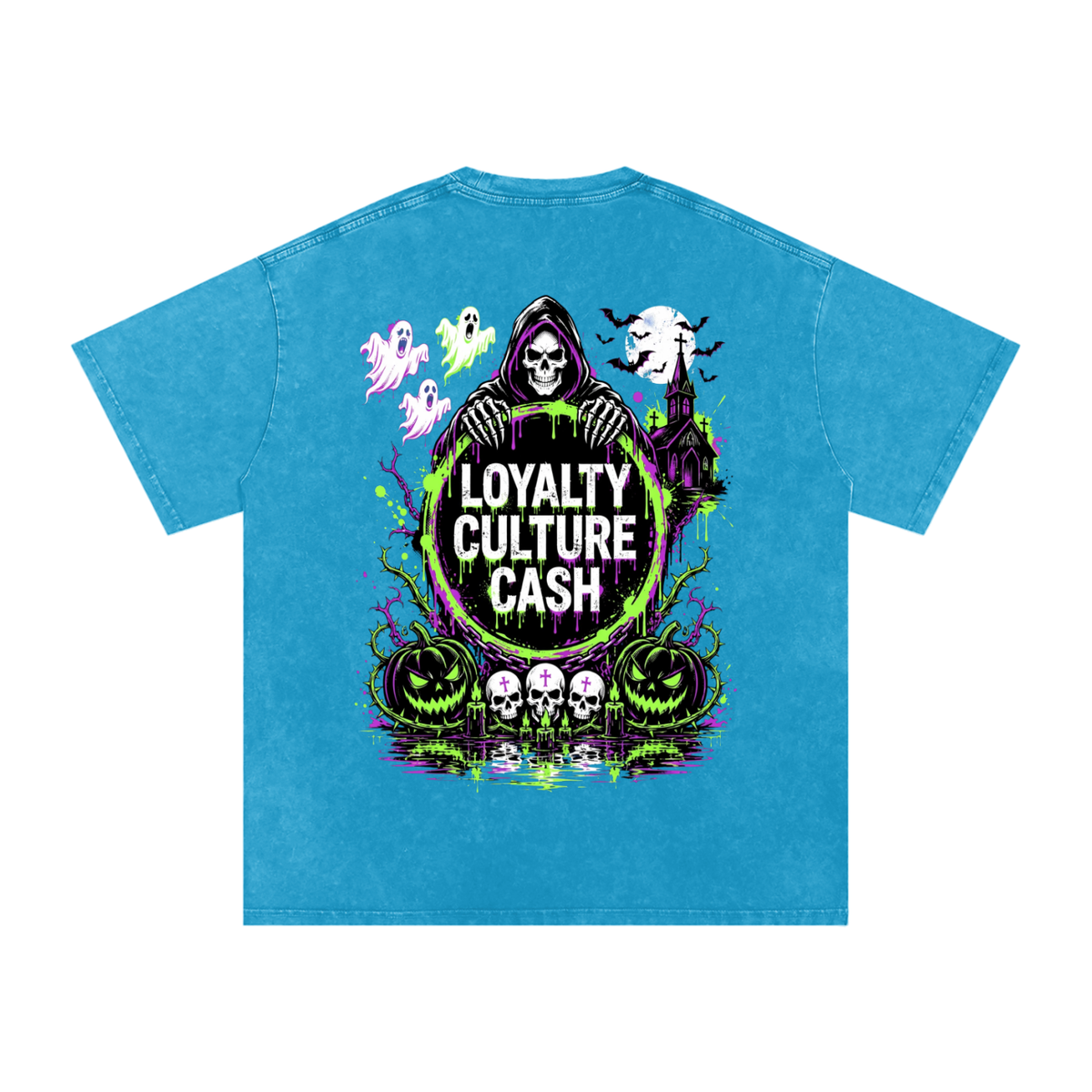 DARKSIDE Snow Washed Oversized T-Shirt
