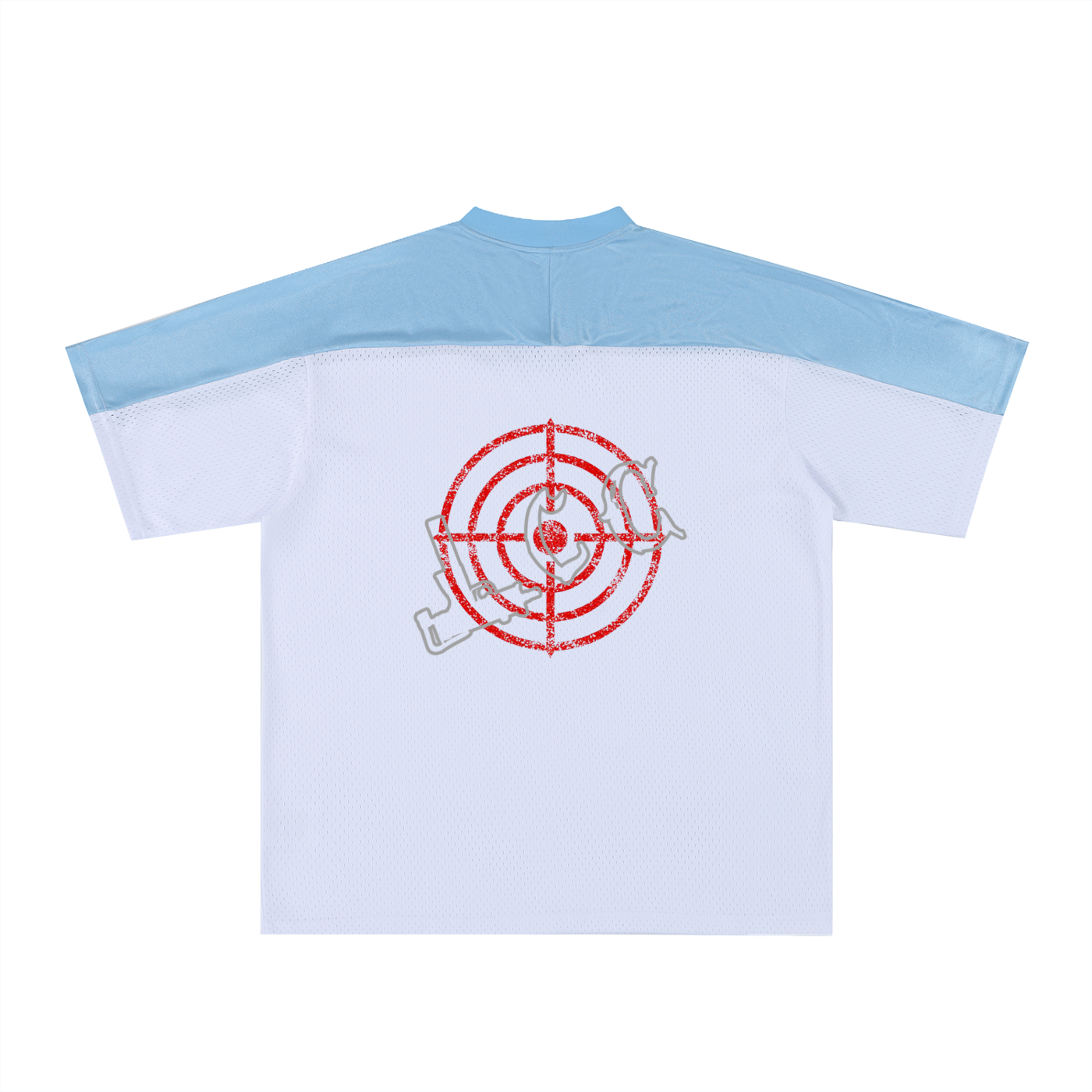 LCC TARGET Oversized Mesh V-Neck Soccer Jersey