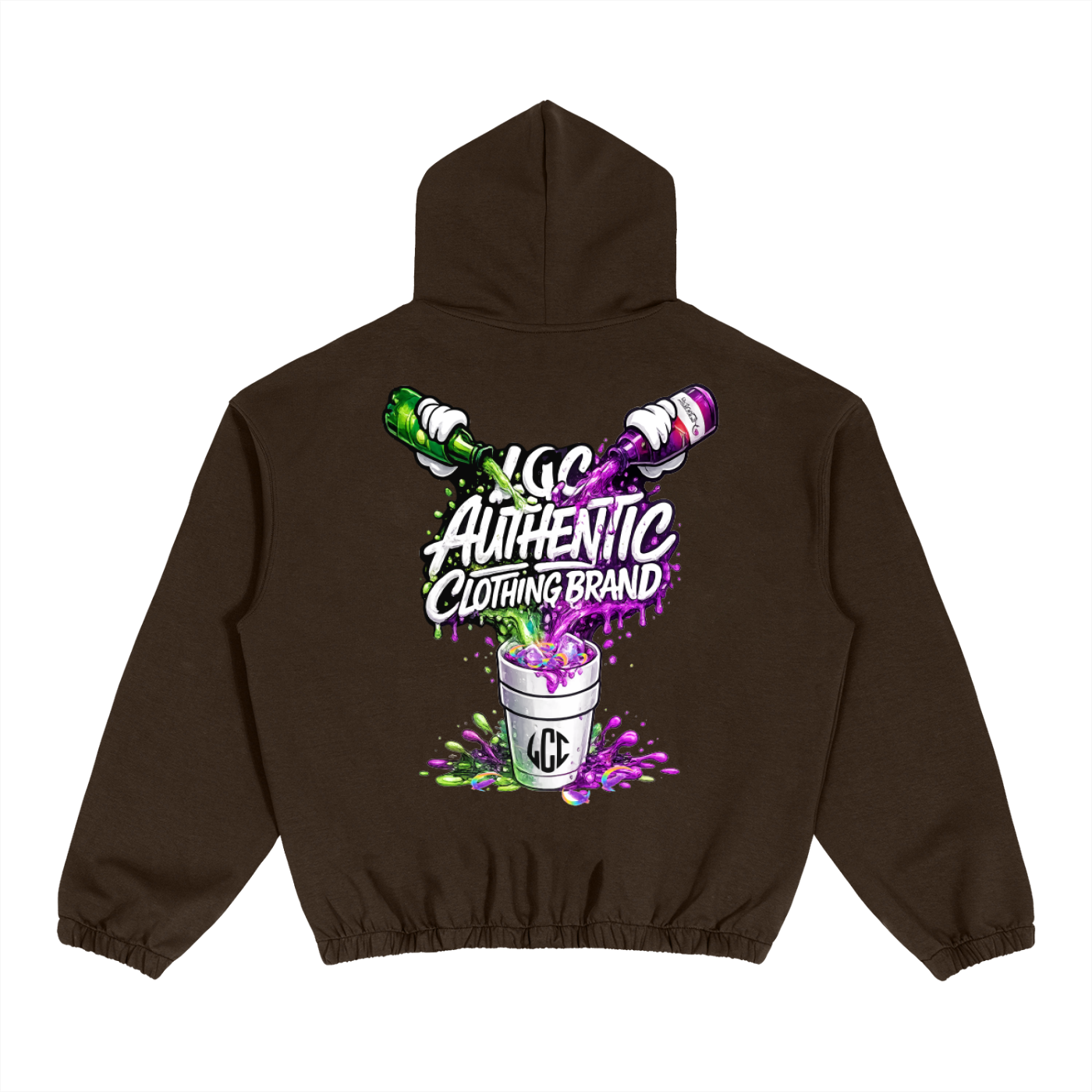 ACTIVIS Boxy Cinched Hem Hoodie