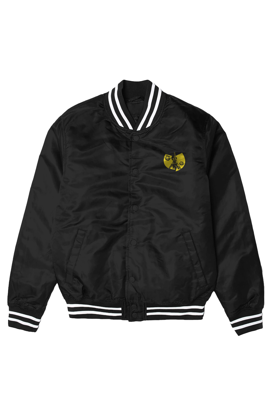 WUTANG IN PARIS Mens Varsity Bomber Jacket