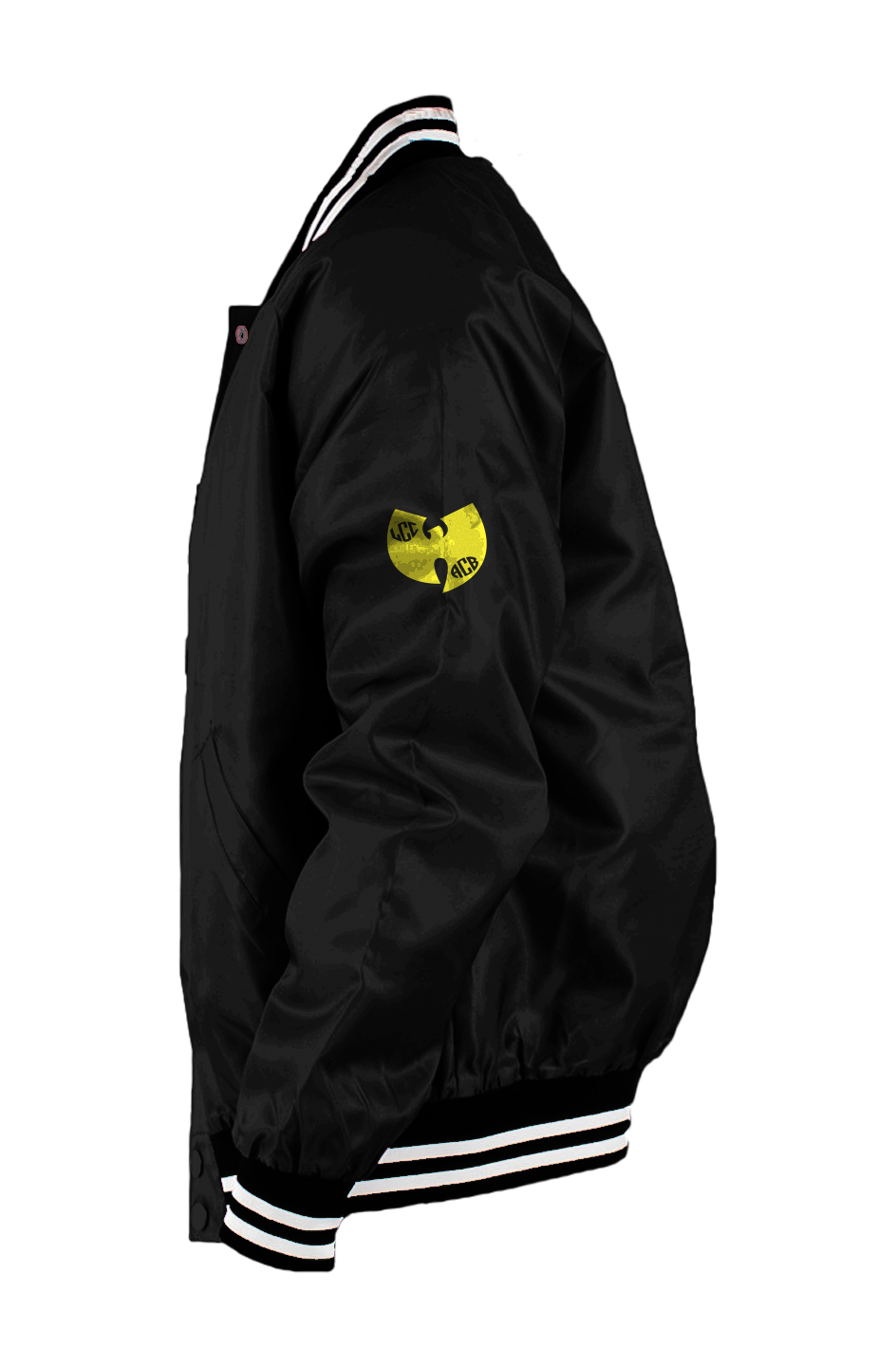 WUTANG IN PARIS Mens Varsity Bomber Jacket