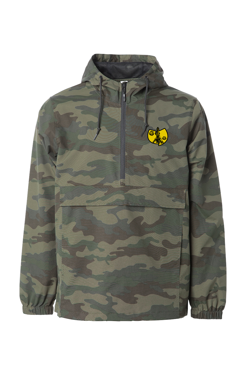 WU TANG IN PARIS Forest Camo Anorak Jacket