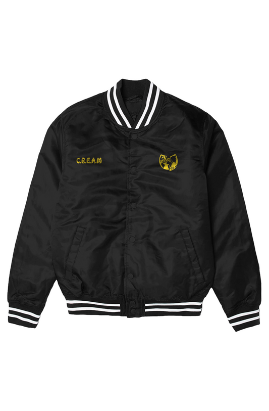 WU TANG CLAN Mens Varsity Bomber Jacket