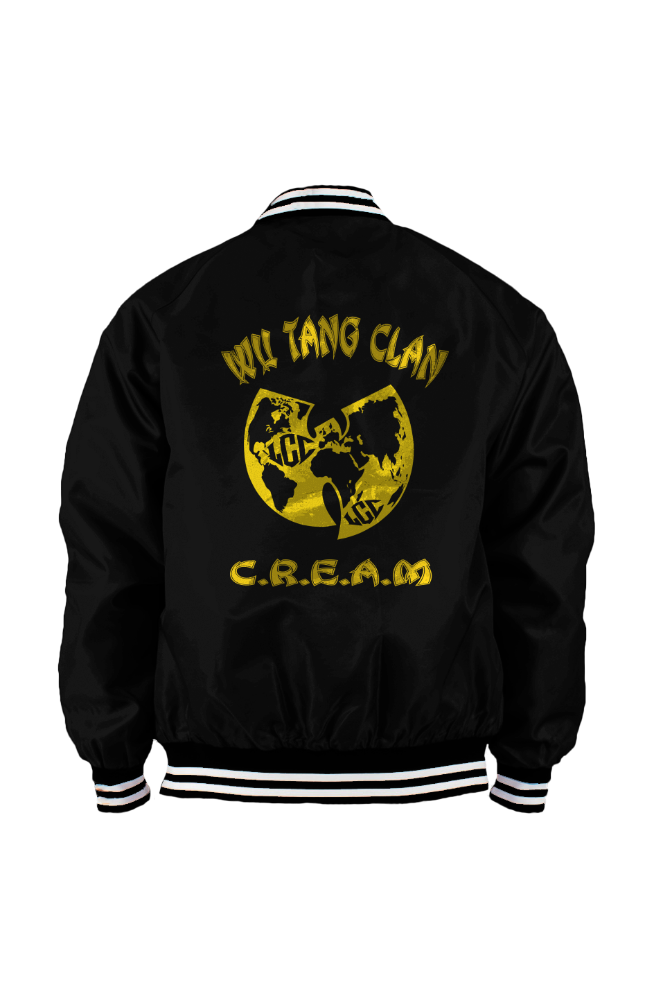 WU TANG CLAN Mens Varsity Bomber Jacket