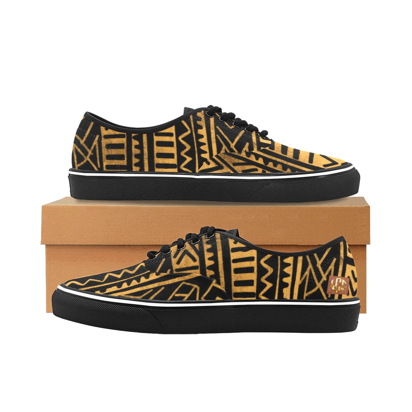 AFRICAN MIDCLOTH  Men's Canvas Shoes
