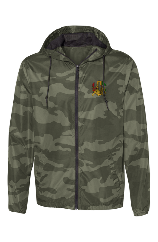 LCC RASTA Forest Camo Windbreaker
