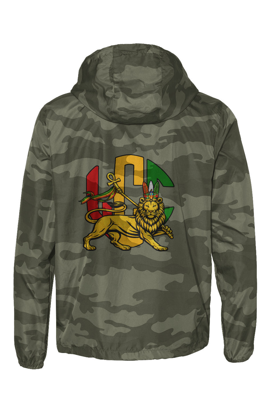 LCC RASTA Forest Camo Windbreaker