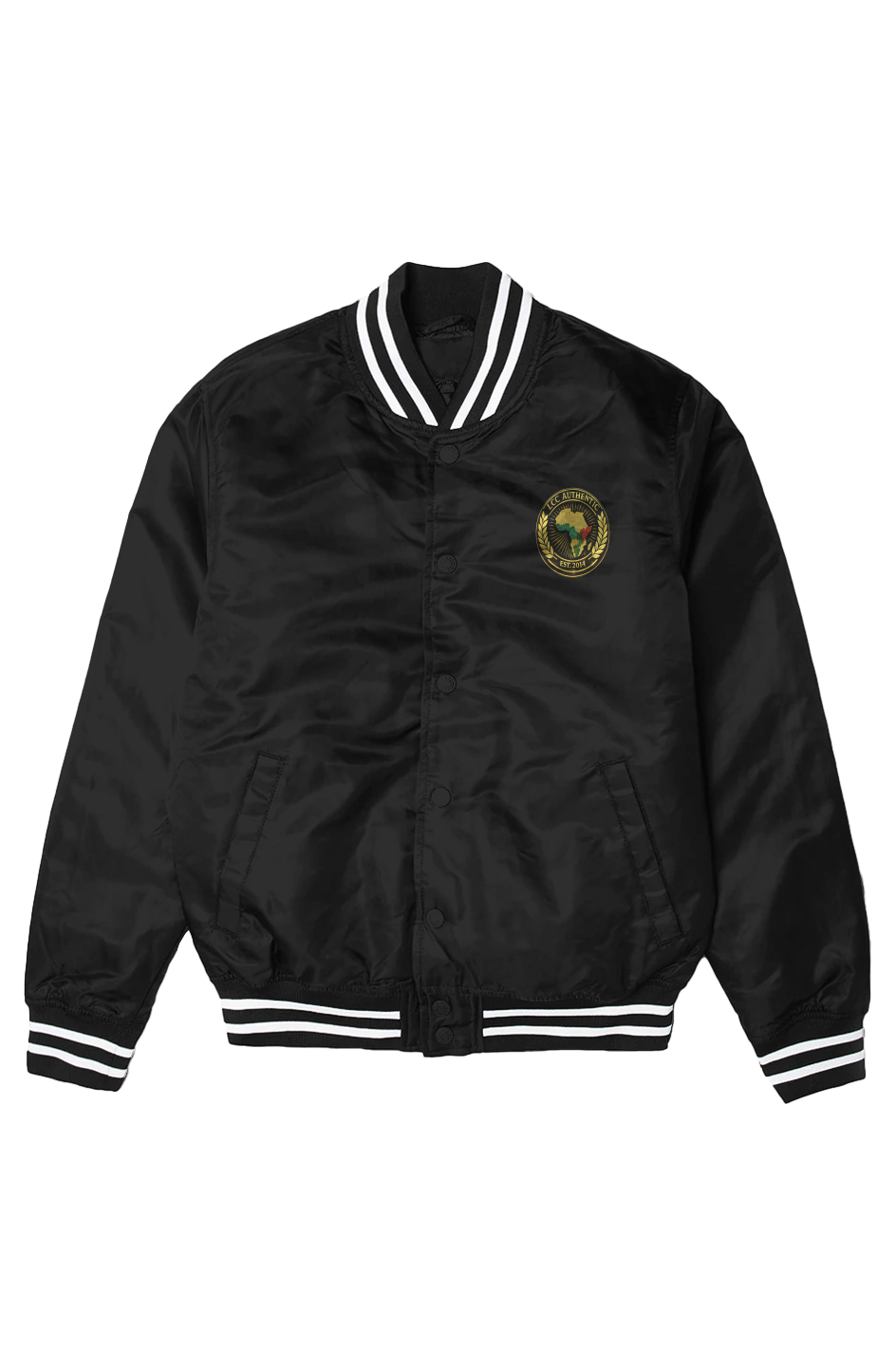 AFRICAN PRIDE Mens Varsity Bomber Jacket