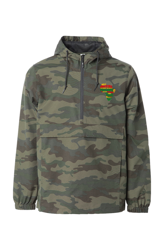 NOS ANCETRES Forest Camo Anorak Jacket