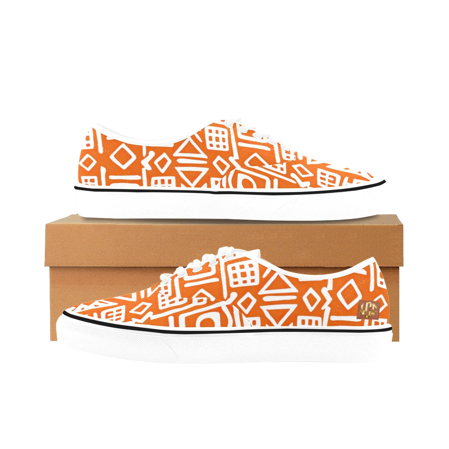 AFRICAN MIDCLOTH  Men's Canvas Shoes