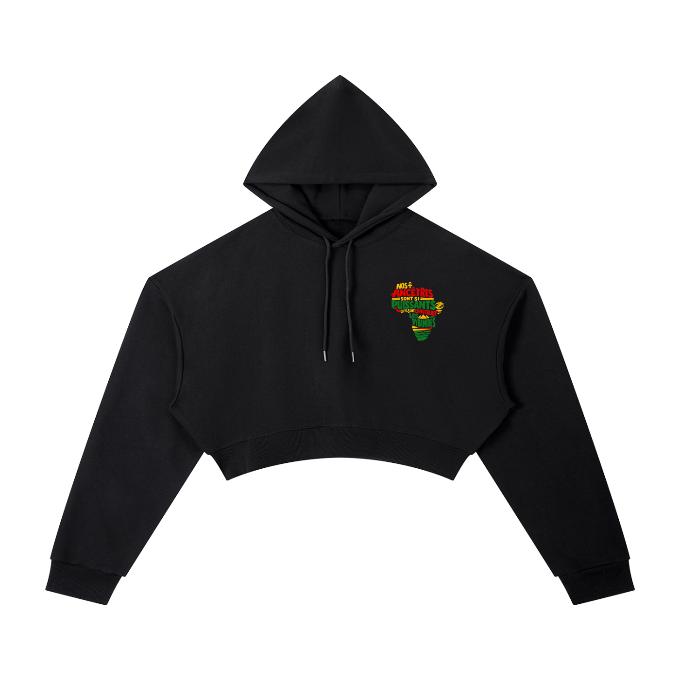 NOS ANCETRES Cropped Hoodie