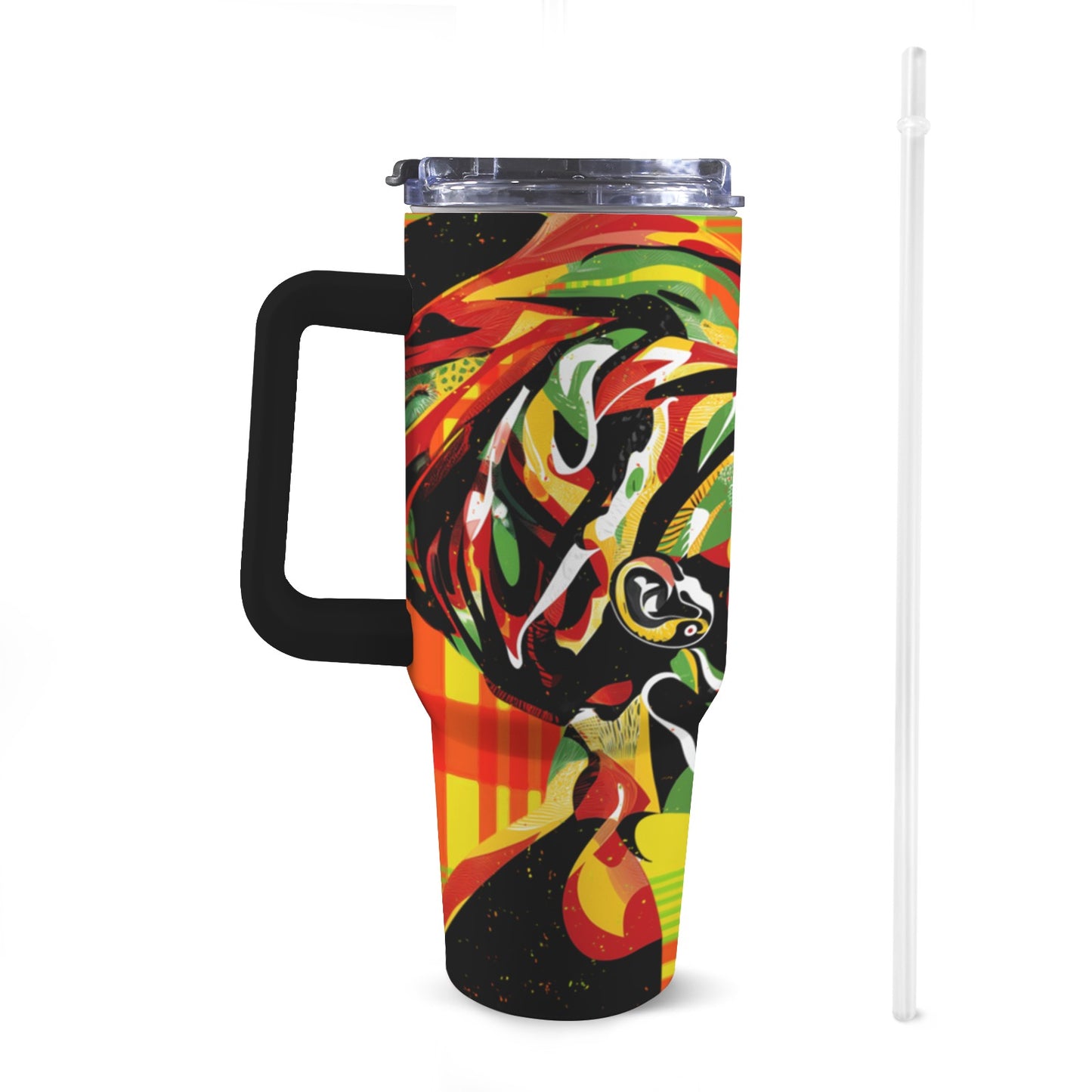 MADRAS 40oz Tumbler with White Handle