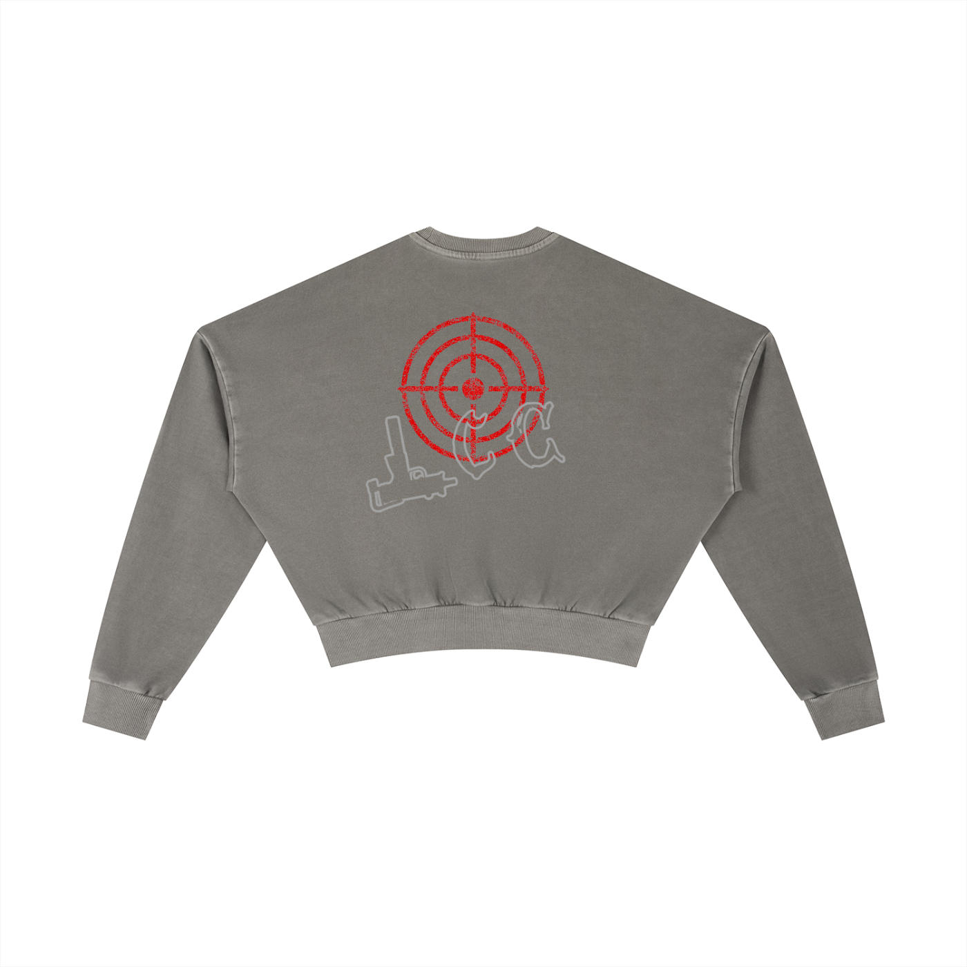 LCC TARGET Vintage Washed Cropped Sweatshirt