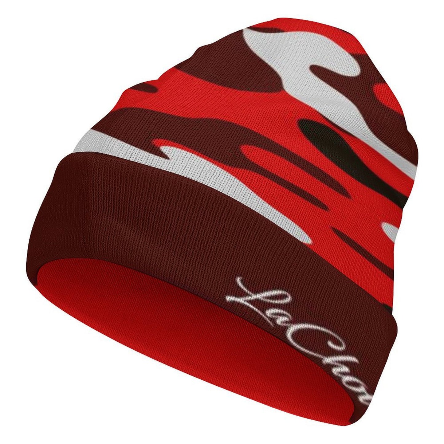 CAMOUFLAGE Print Knit Beanie