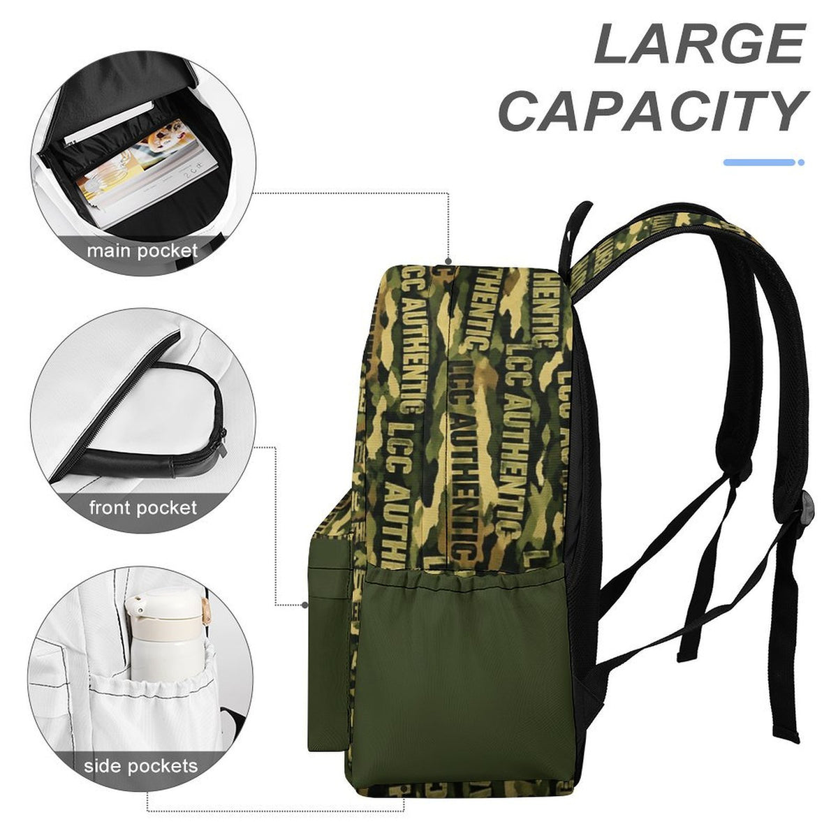 LCC CAMOUFLAGE  Backpack