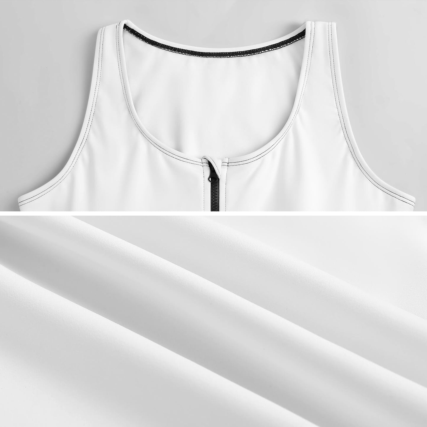 LA REUNION Women's Yoga Zipper Vest