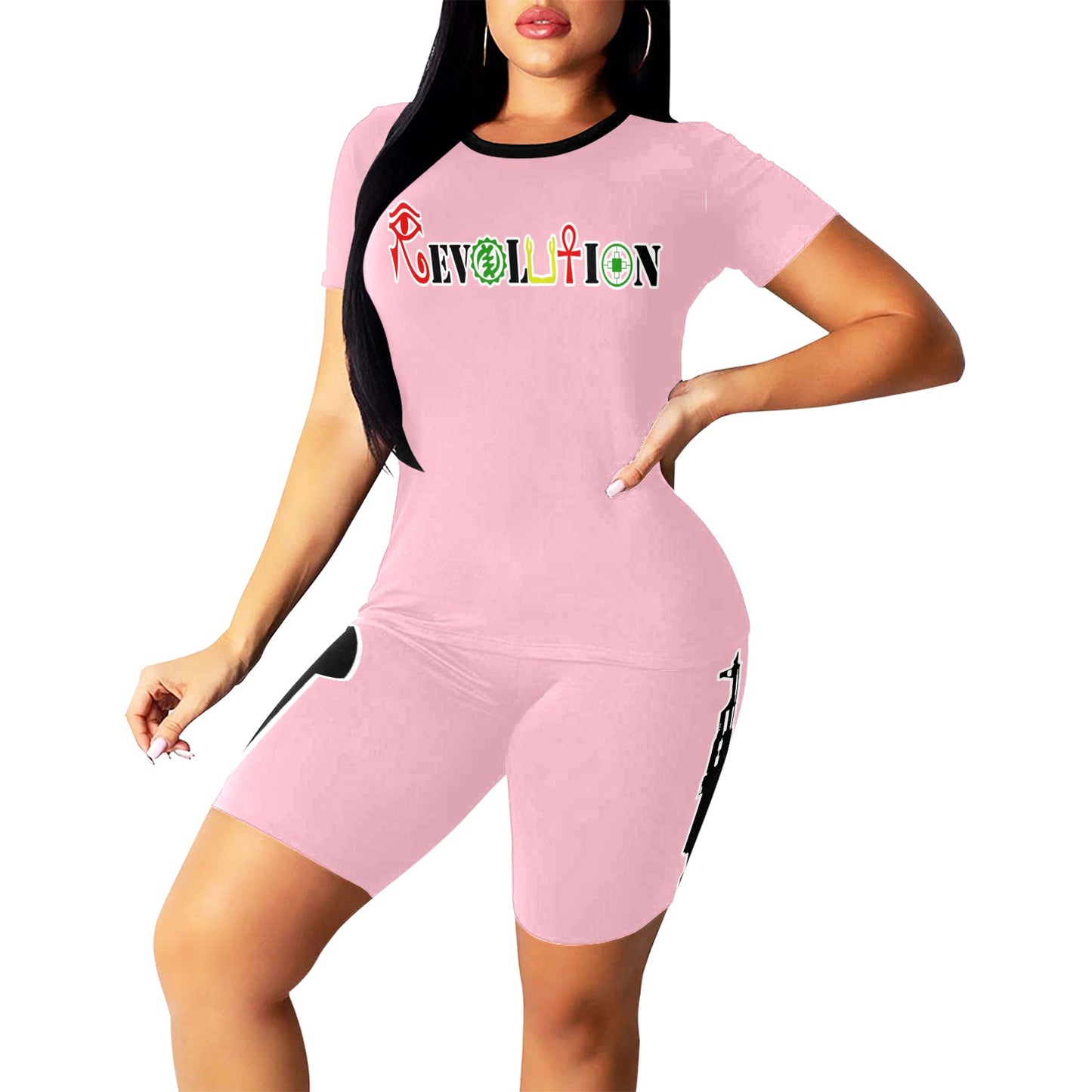 REVOLUTION Women's Short Yoga Set