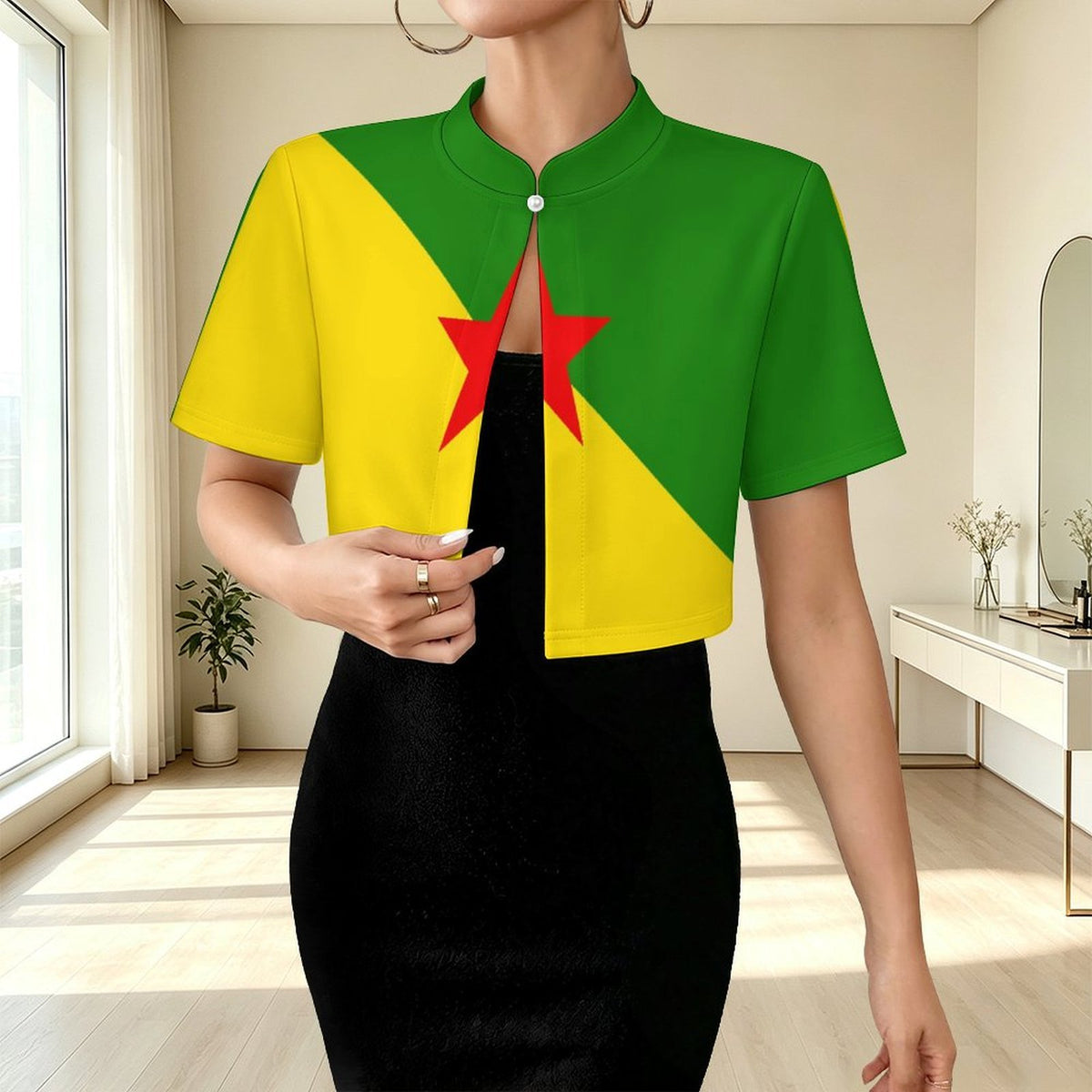 GUYANE Women's Cropped Bolero Jacket