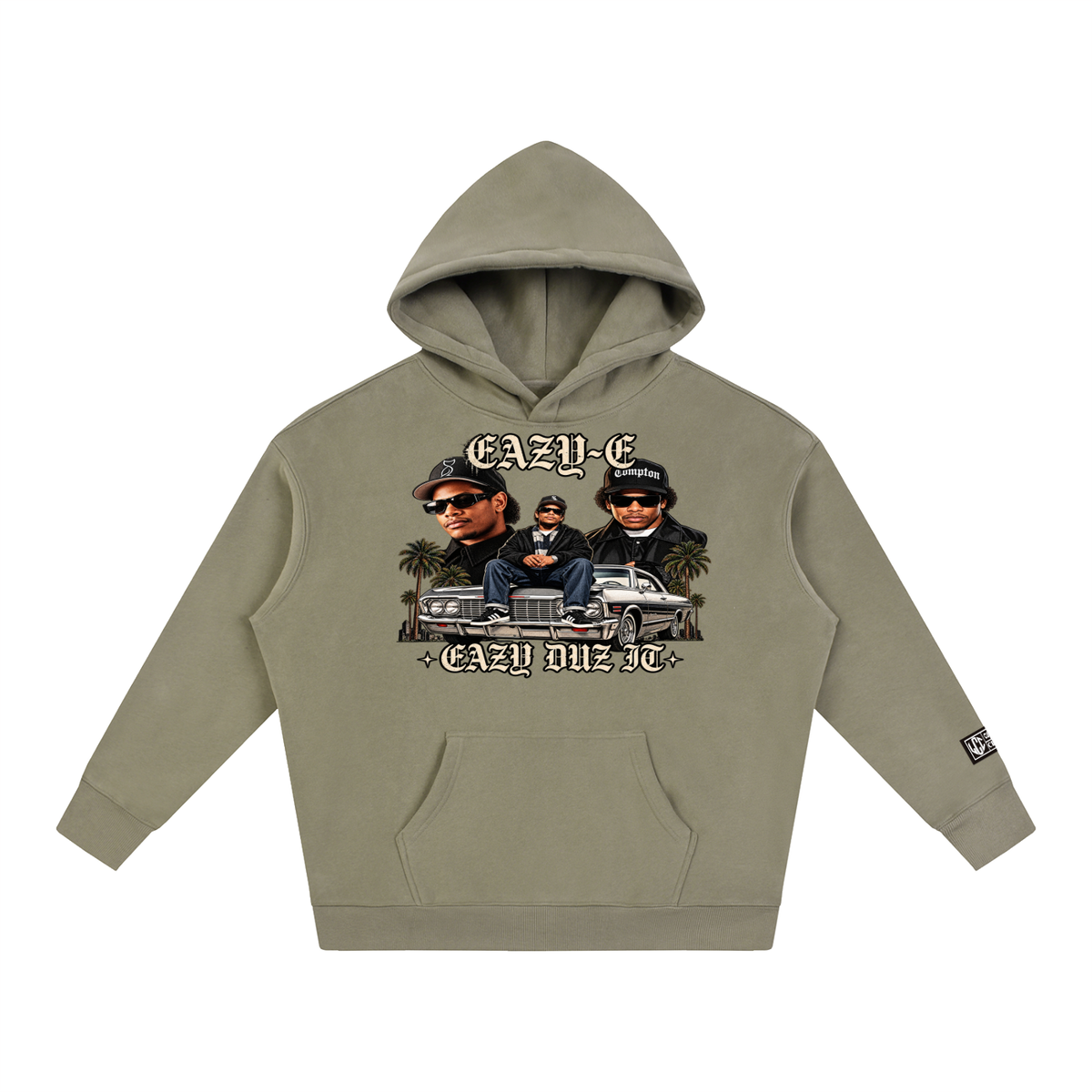EAZY-E Oversize Fleeced Hoodie