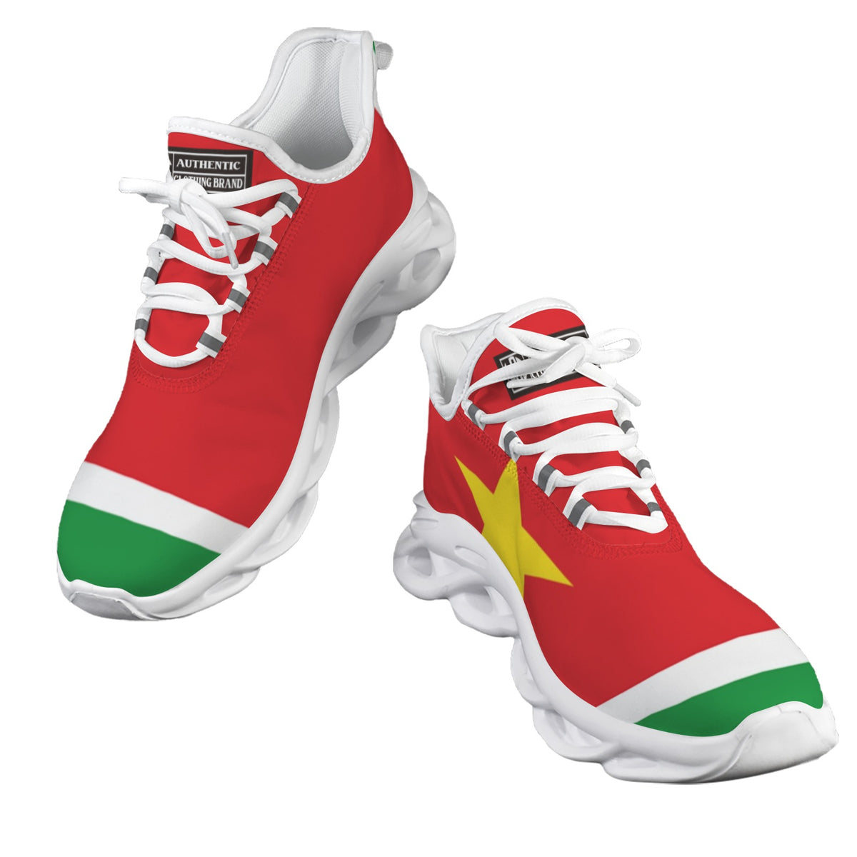 GUADELOUPE Women's Twisted Sole Sneakers