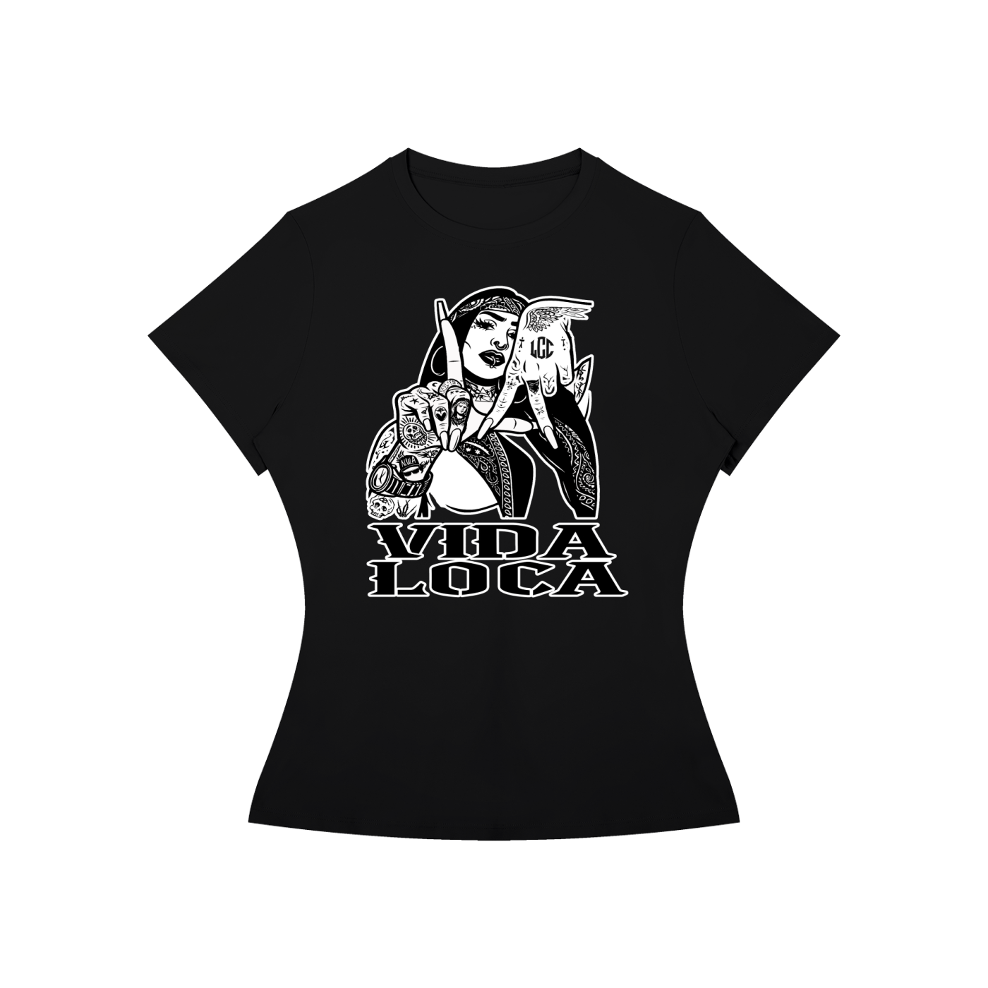 LA VIDA LOCA Women’s Slim Fit T-Shirt