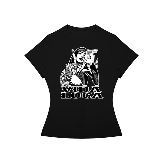LA VIDA LOCA Women’s Slim Fit T-Shirt