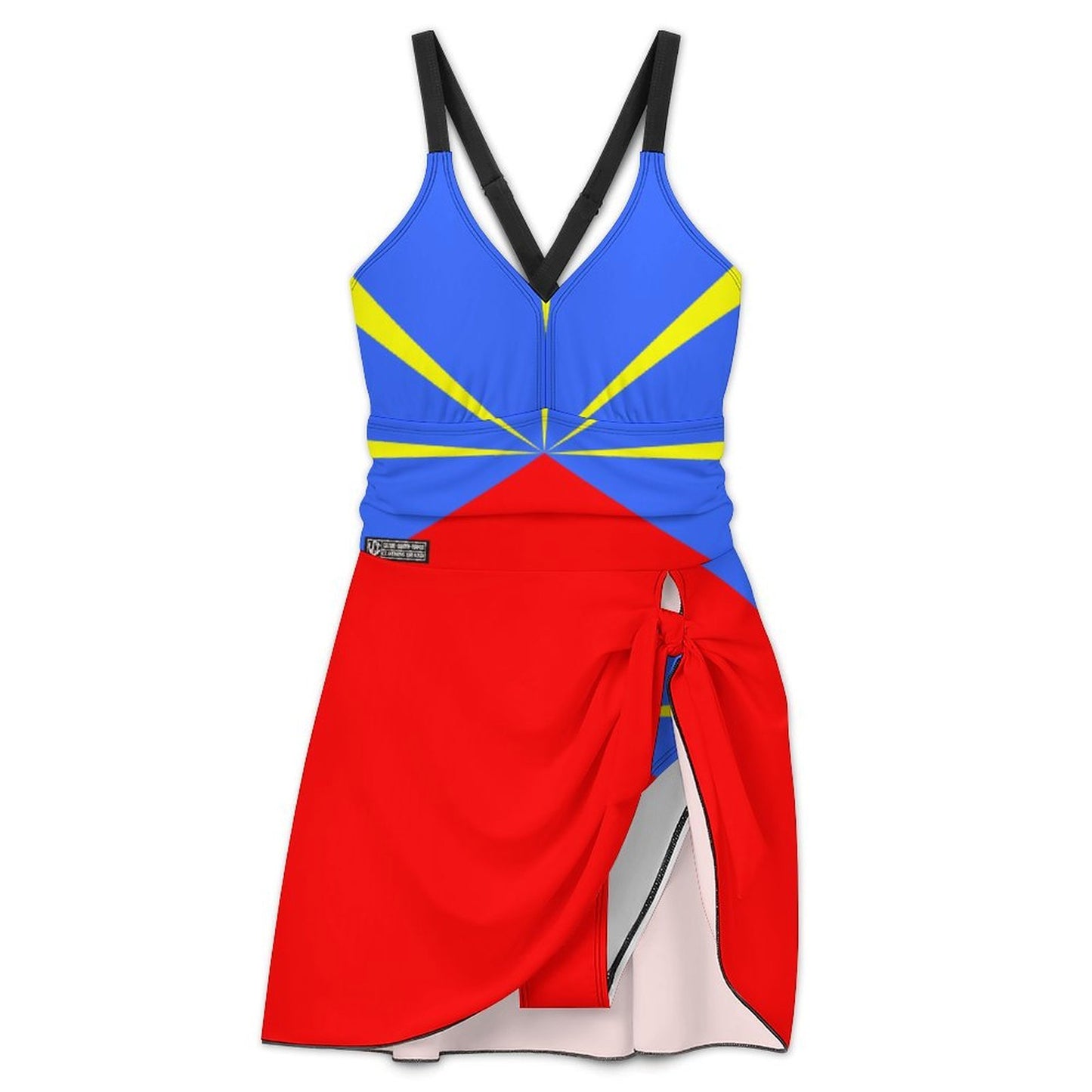 LA REUNION Women's Hem Tie One-Piece Swimsuit