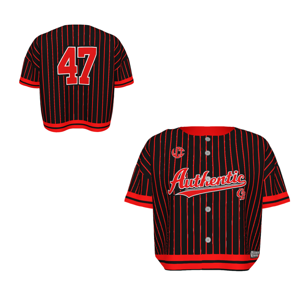AUTHENTIC LEAGUE CHICAGO Women’s Short Sleeve Baseball Jersey