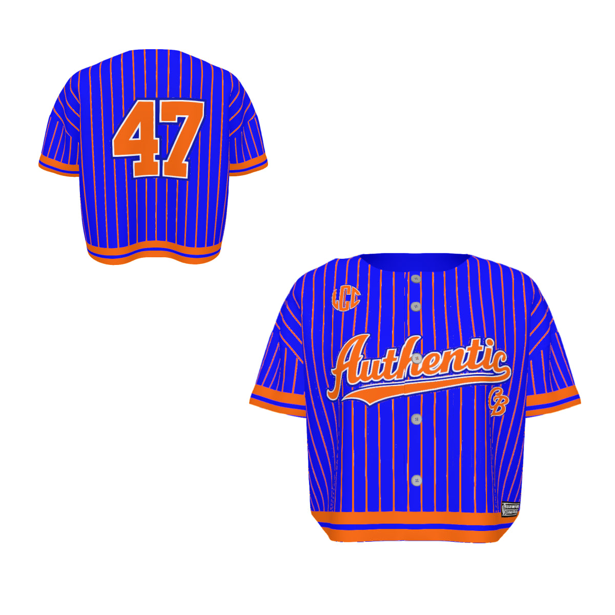 AUTHENTIC LEAGUE NEW YORK Women’s Short Sleeve Baseball Jersey