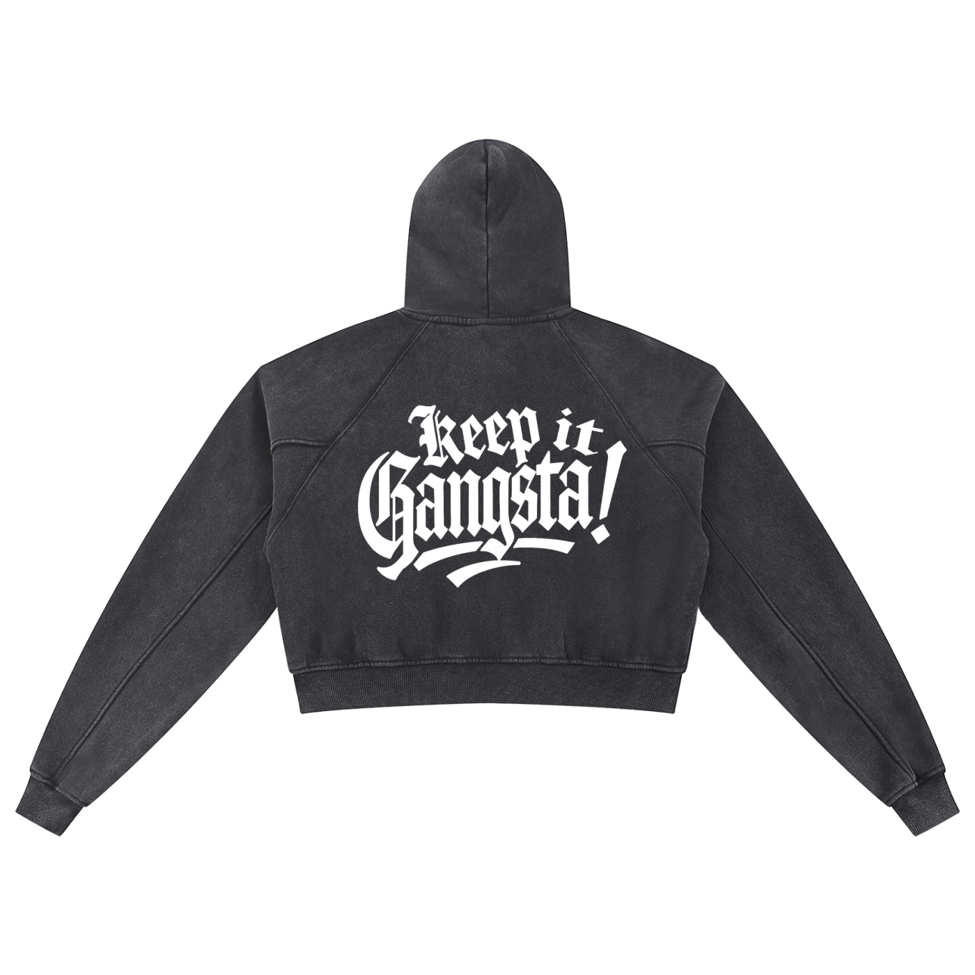 OG Snow Washed Cropped Hoodie